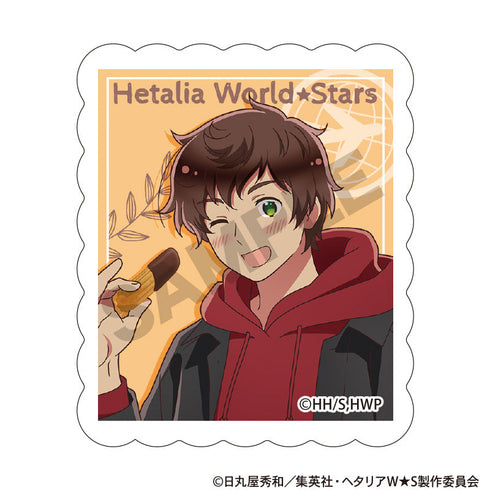 『ヘタリア World★Stars』アクリルマグネット スペイン 食べ歩きグルメ